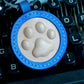 Custom pet leather carving keychain dog cat brand leather carving trendy cat dog hanging decoration commemoration